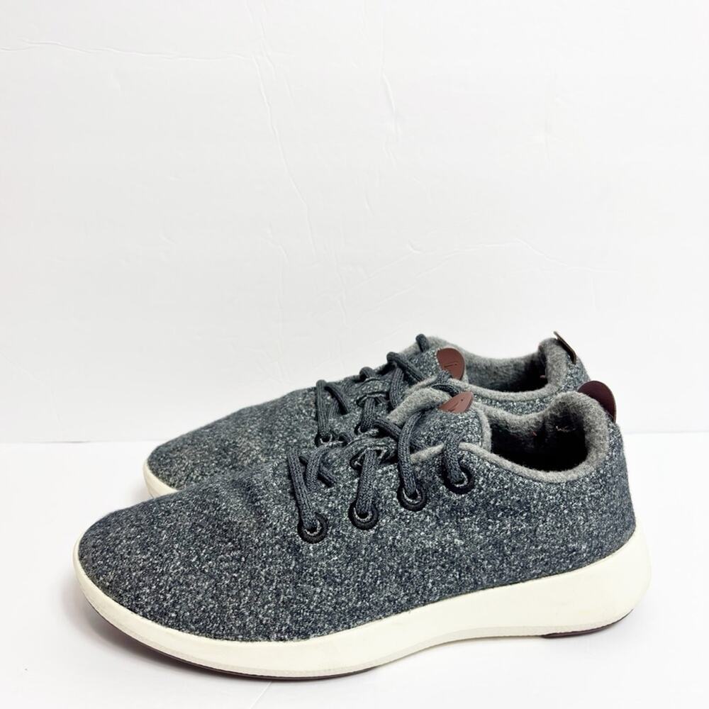 ALLBIRDS GRAY SPECKLED WOOL TRAINER SHOES MEN SIZE 9 SNEAKERS NO BOX